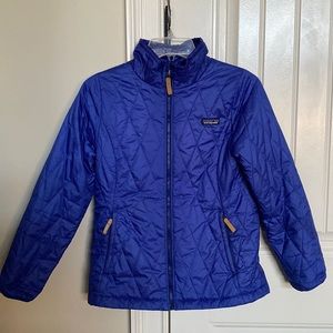 Kids Patagonia Nano Puff quilted jacket